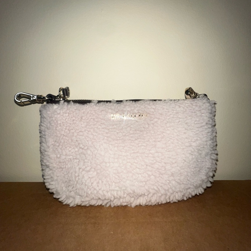 MZ wallace Chic Shearling Bag no strap